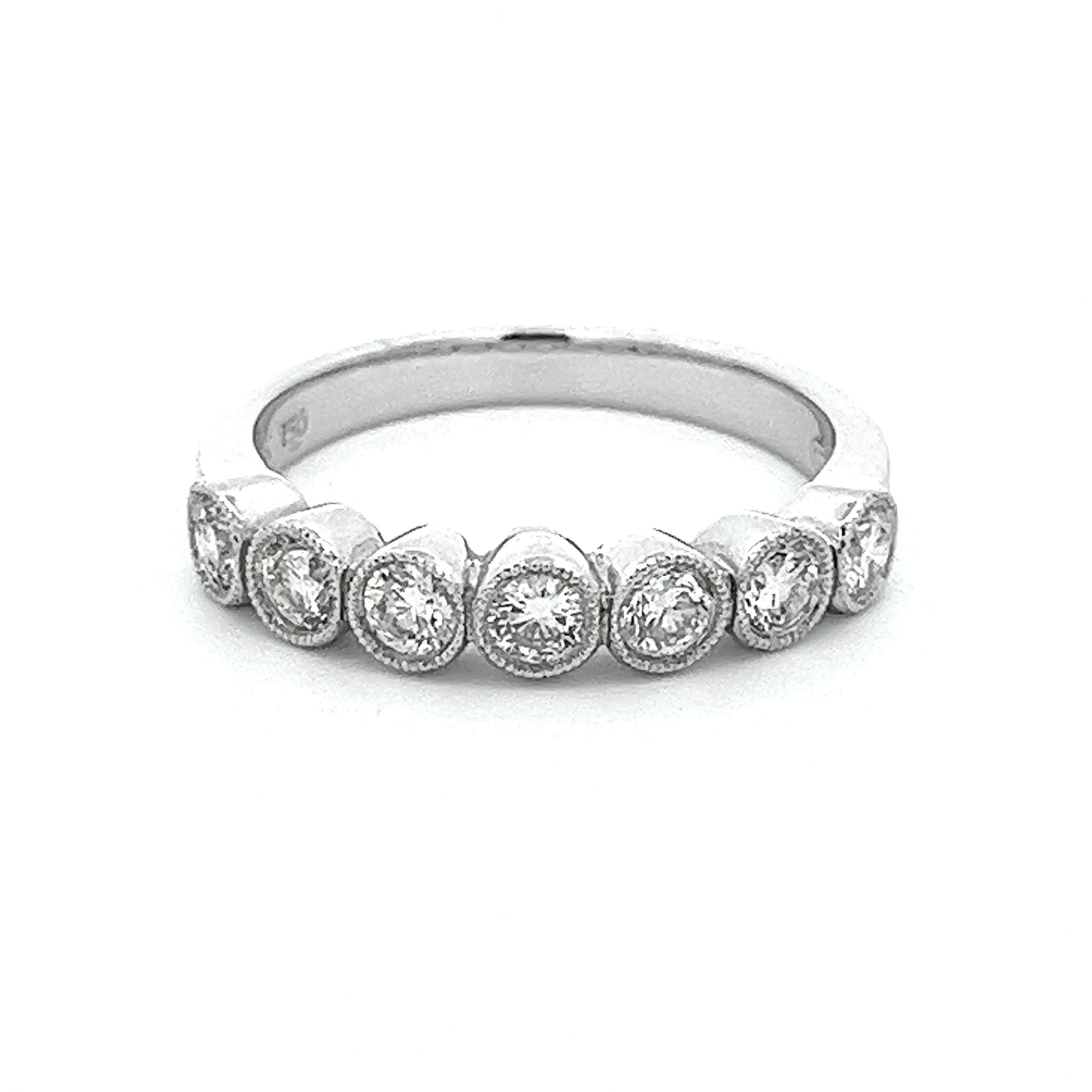 .61ct 18k White Gold Diamond Band