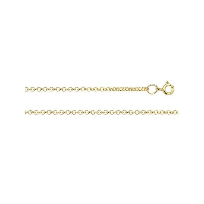 9CT Yellow Gold Belcher Chain CH239