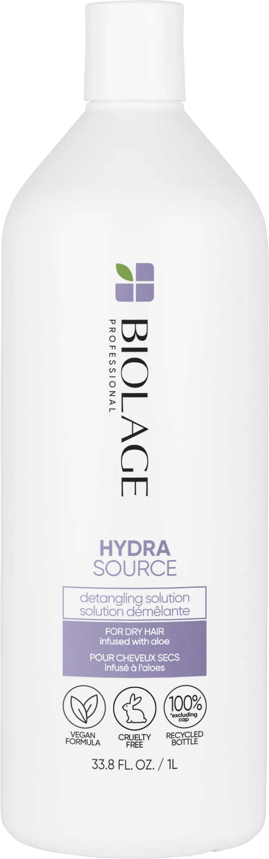 Biolage Everyday Essentials Hydrasource Detangling Solution with Aloe Leaf Juice 1L