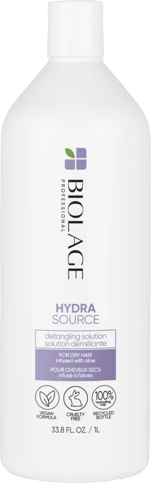 Biolage Everyday Essentials Hydrasource Detangling Solution with Aloe Leaf Juice 1L