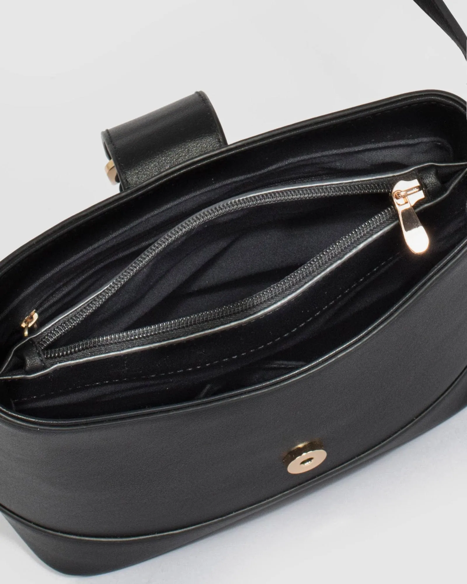 Black Libby Crossbody Bag