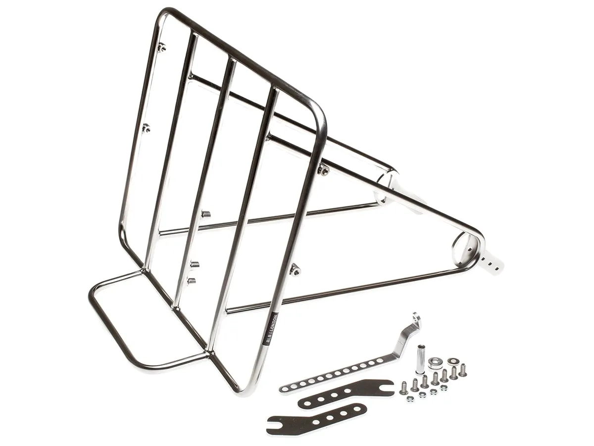 BLB FRONTIER FRONT RACK - SILVER