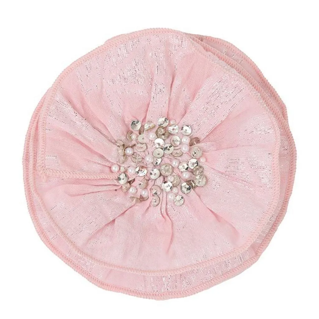 Blush Fabric Hairclip