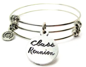 Class Reunion Triple Style Expandable Bangle Bracelet