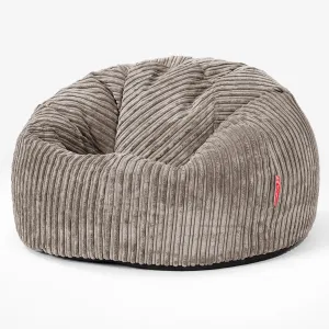 Classic Bean Bag Chair - Cord Dovetail Grey