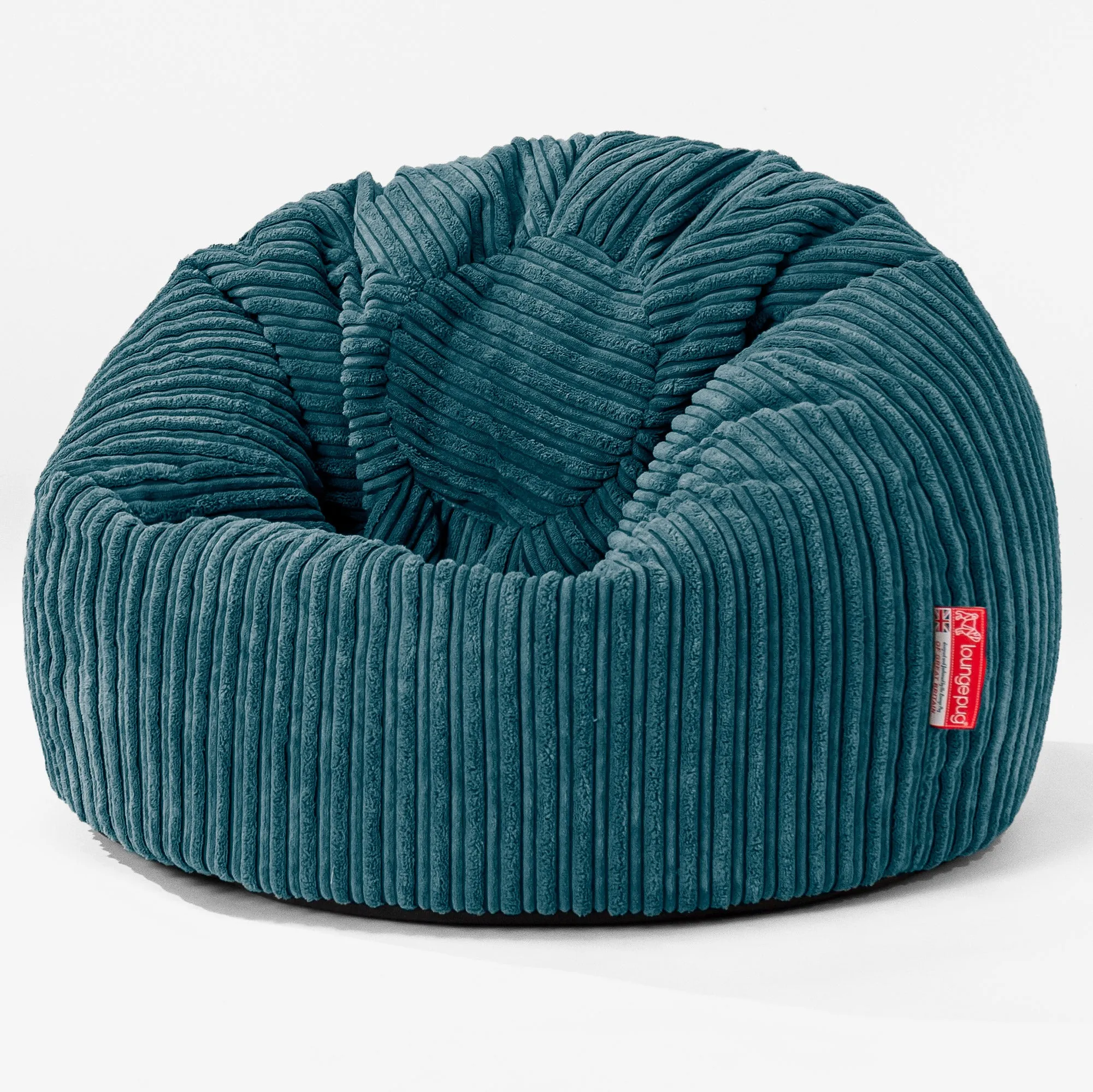 Classic Kids Bean Bag Chair 1-5 yr - Cord Teal Blue