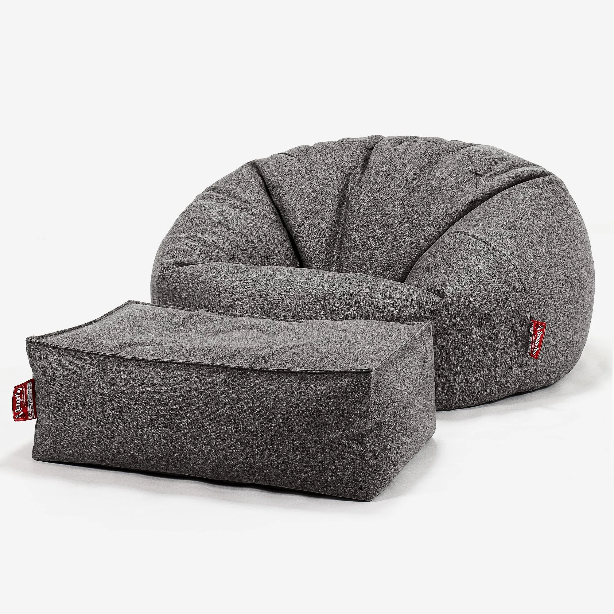 Classic Sofa Bean Bag - Interalli Wool Grey