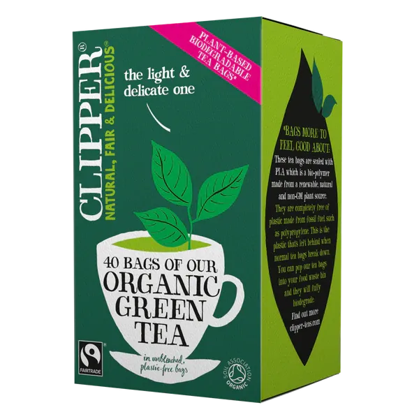 Clipper Organic Green Tea 40 Bags