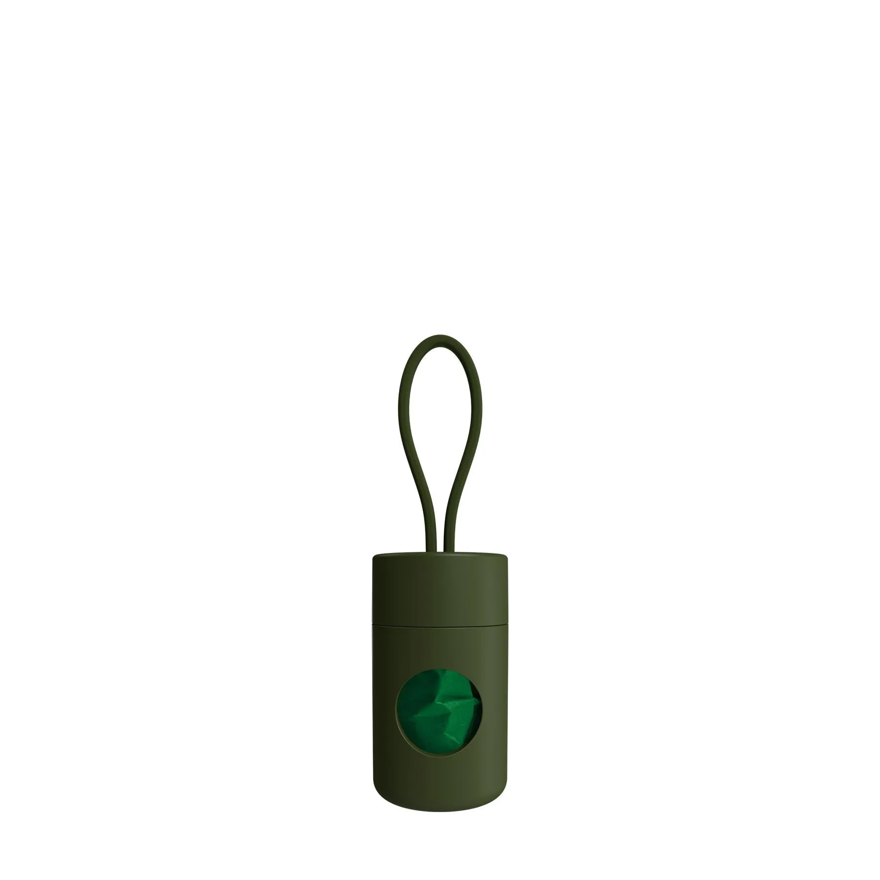 frank green Khaki Dog Poo Bag Holder