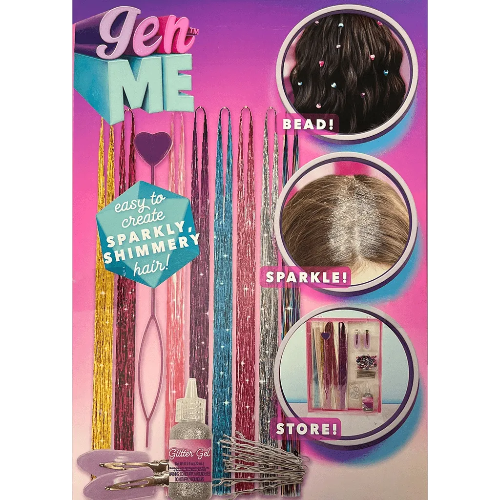 Gen Me Sparkling Hair Tinsel Studio