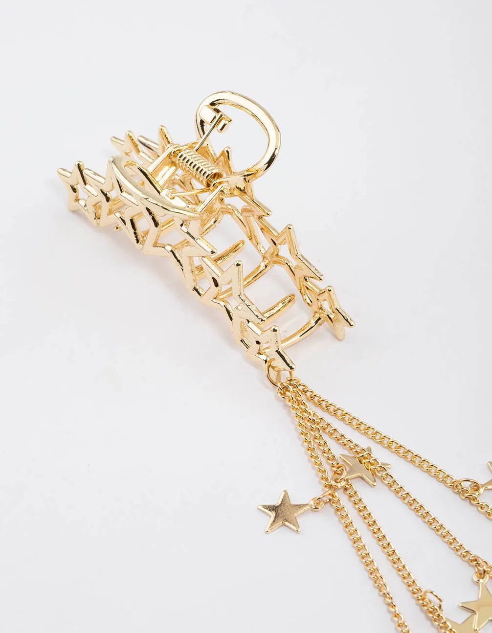 Gold Shooting Star Hair Claw Clip