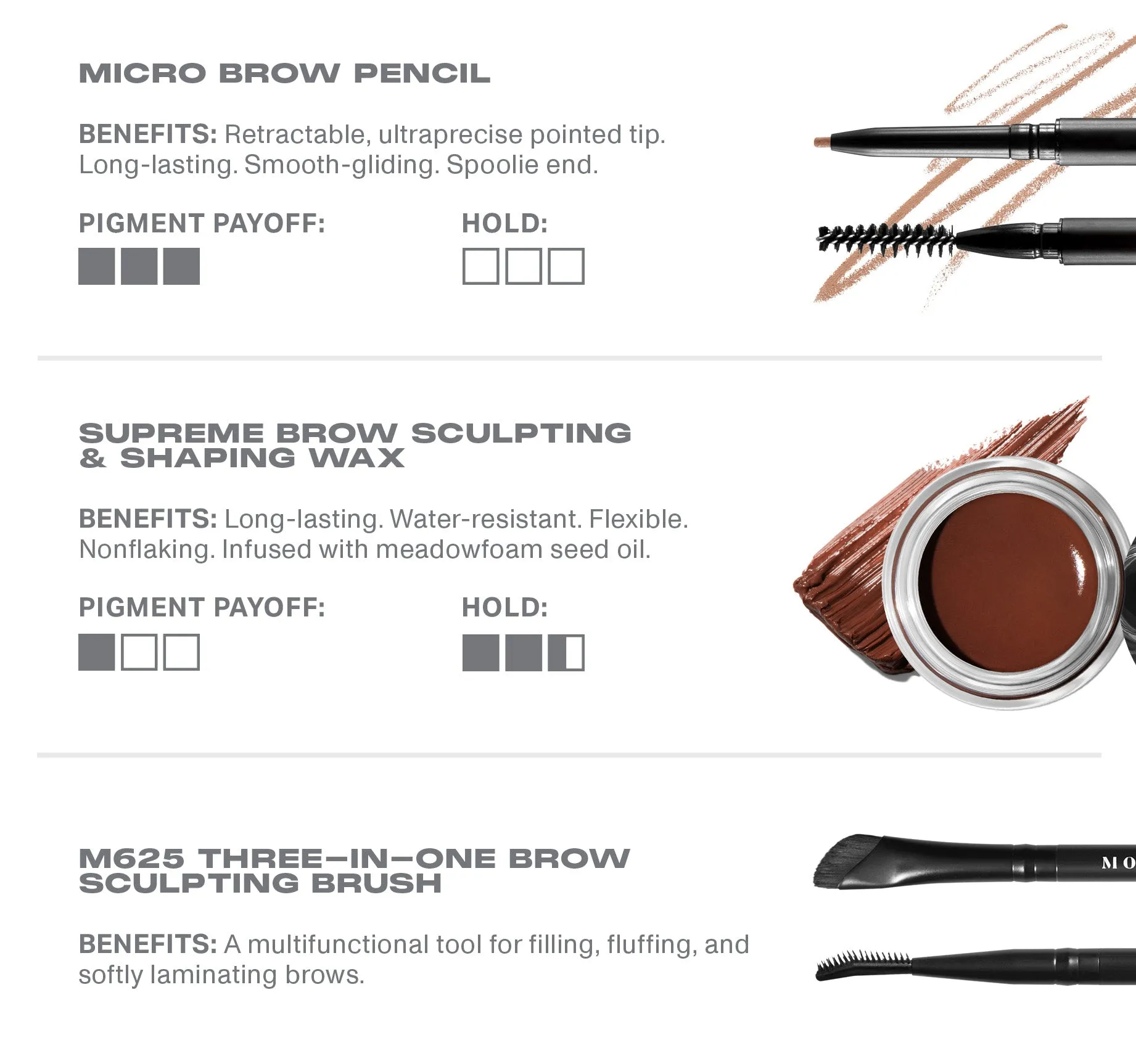 High Archiever Everyday Essentials Brow Kit - Biscotti