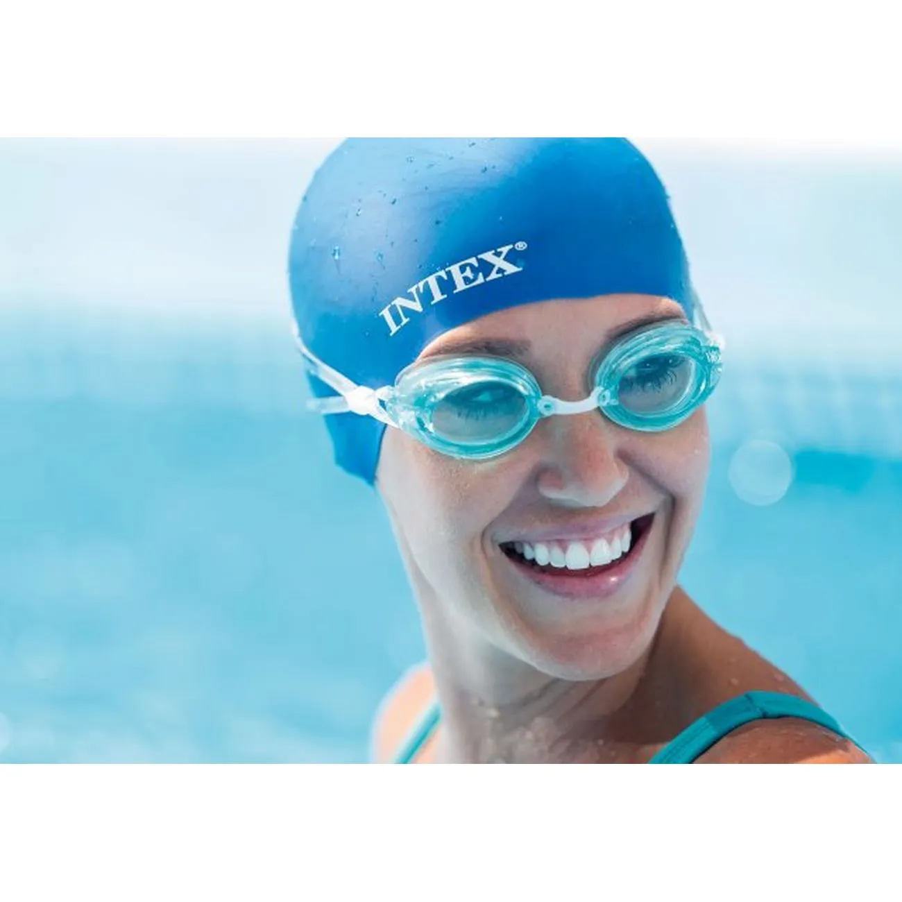 Intex Silicone Swim Cap Assorted Styles