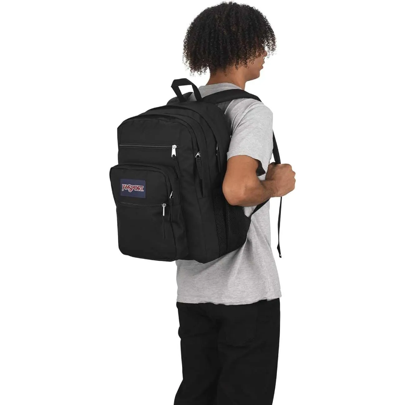 JanSport Big Student Black Backpack [WS]