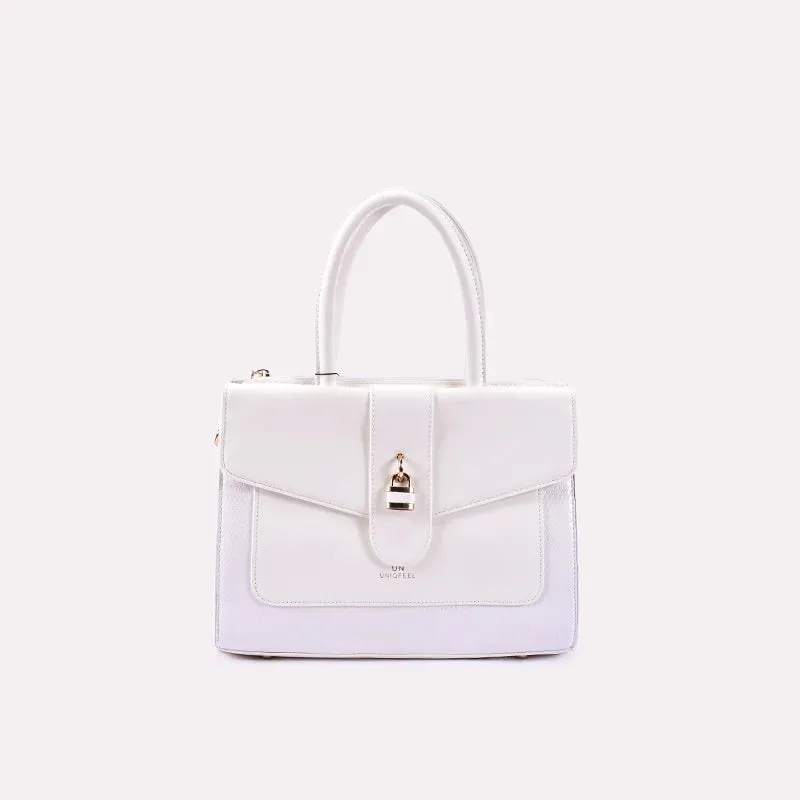 Kaida White Casual Hand Bags 0331038