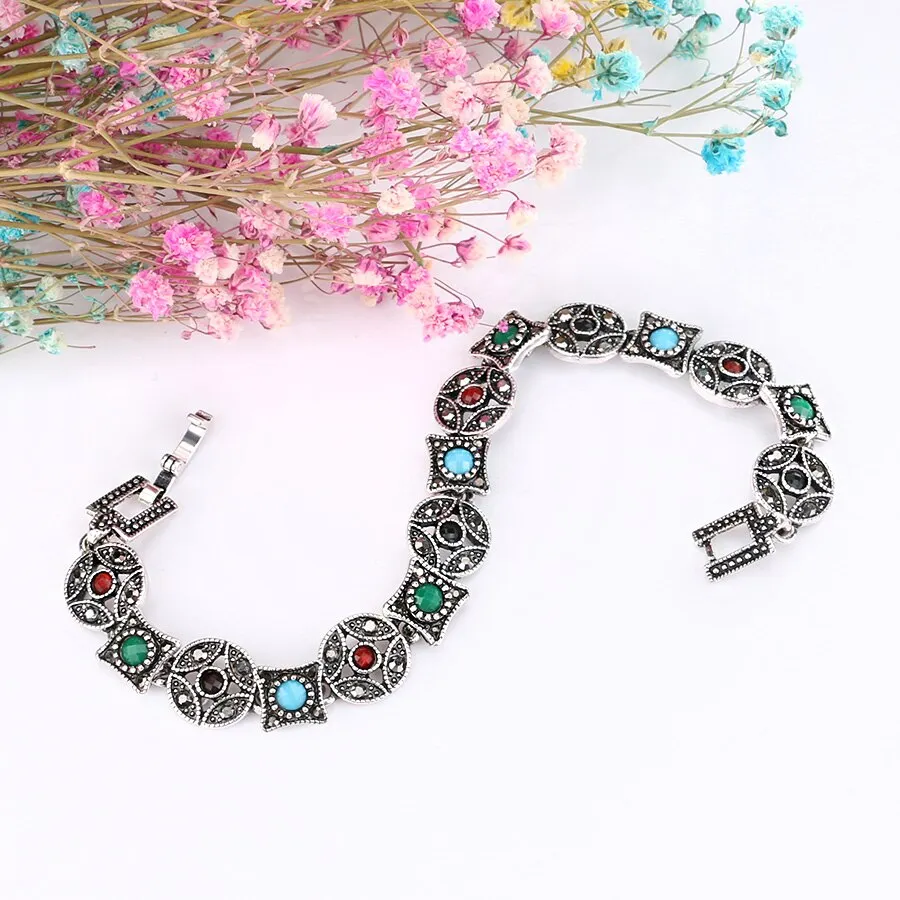 KINEL Vintage Bohemian Style Bracelet for Women