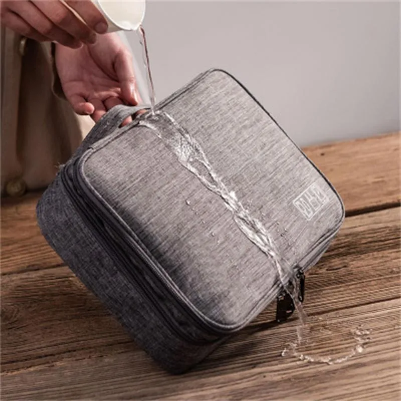 Large-Capacity Three-Layer Digital Bag Multi-Function Travel Portable Storage Bag