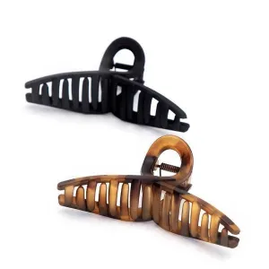 Large Loop Claw Clips 2pc - Recycled Plastic