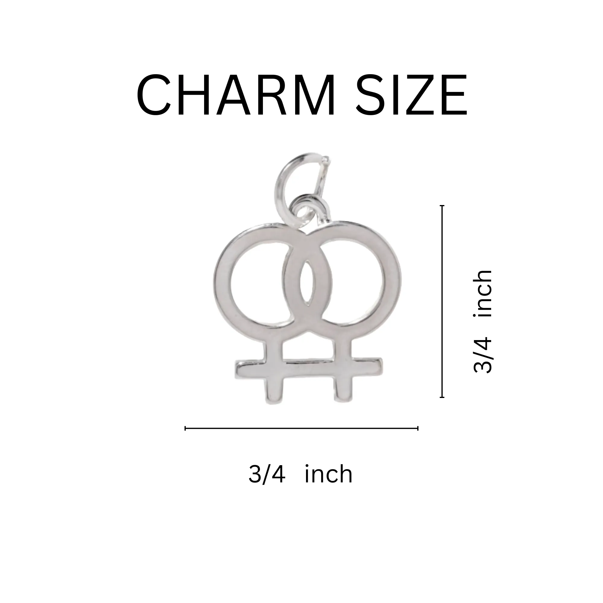 Lesbian Same Sex Female Symbol Necklaces