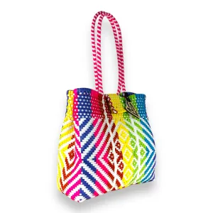 Maria Victoria | Tropical | Upcycled, Handwoven, Shoulder Bag