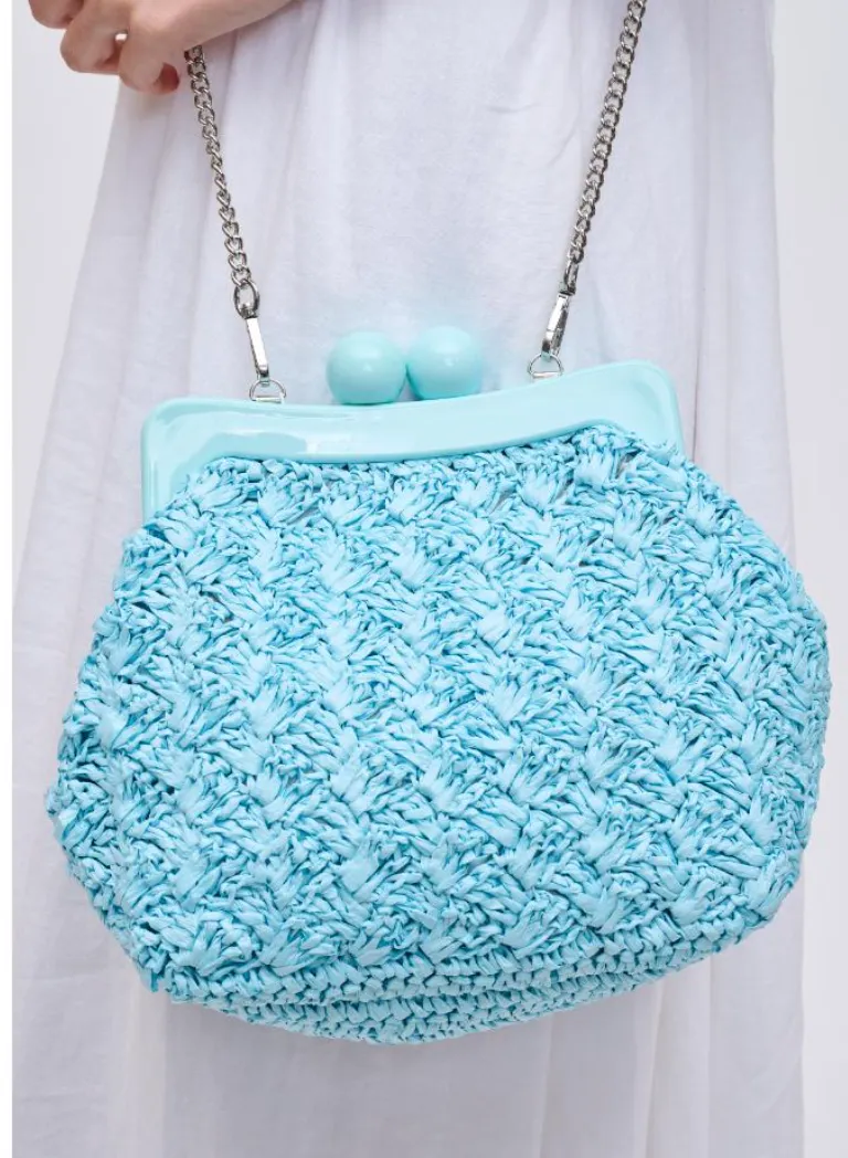 NAOMI CROSSBODY IN SKY BLUE