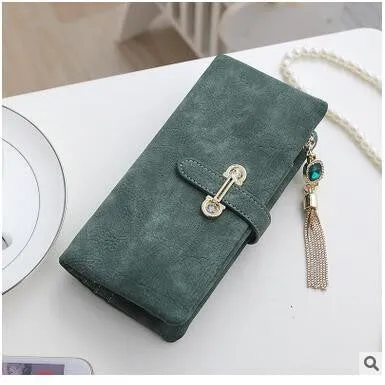 Nubuck Leather Women Wallets Female Fashion Zipper Small Wallet Women Short Coin Purse Holders Retro Wallet and Purses portfolio