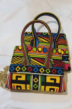 OREYLA African Print Mini Bag