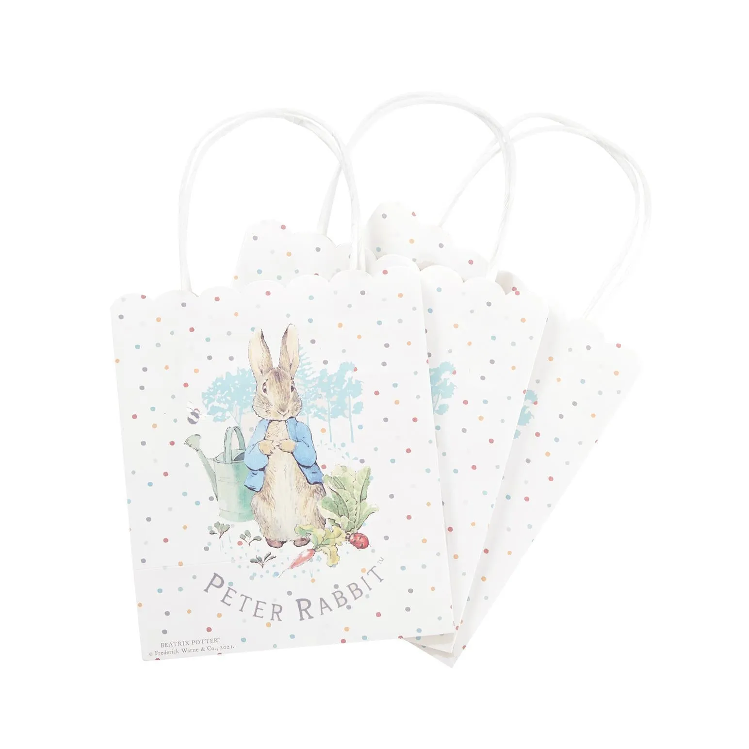 Peter Rabbit Classic Tableware Party Bags x6