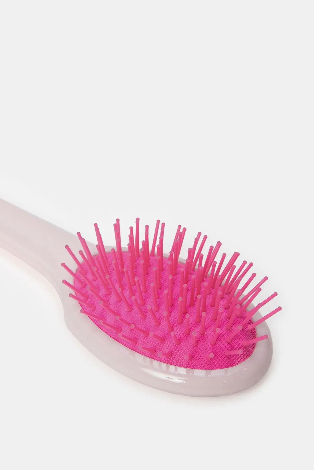 Pink Hearts Kids Hair Brush