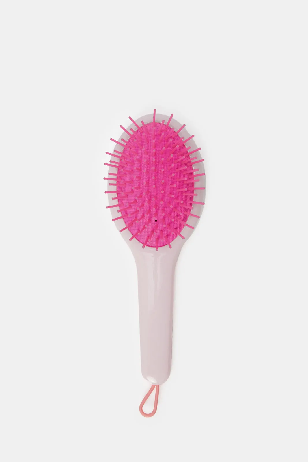 Pink Hearts Kids Hair Brush