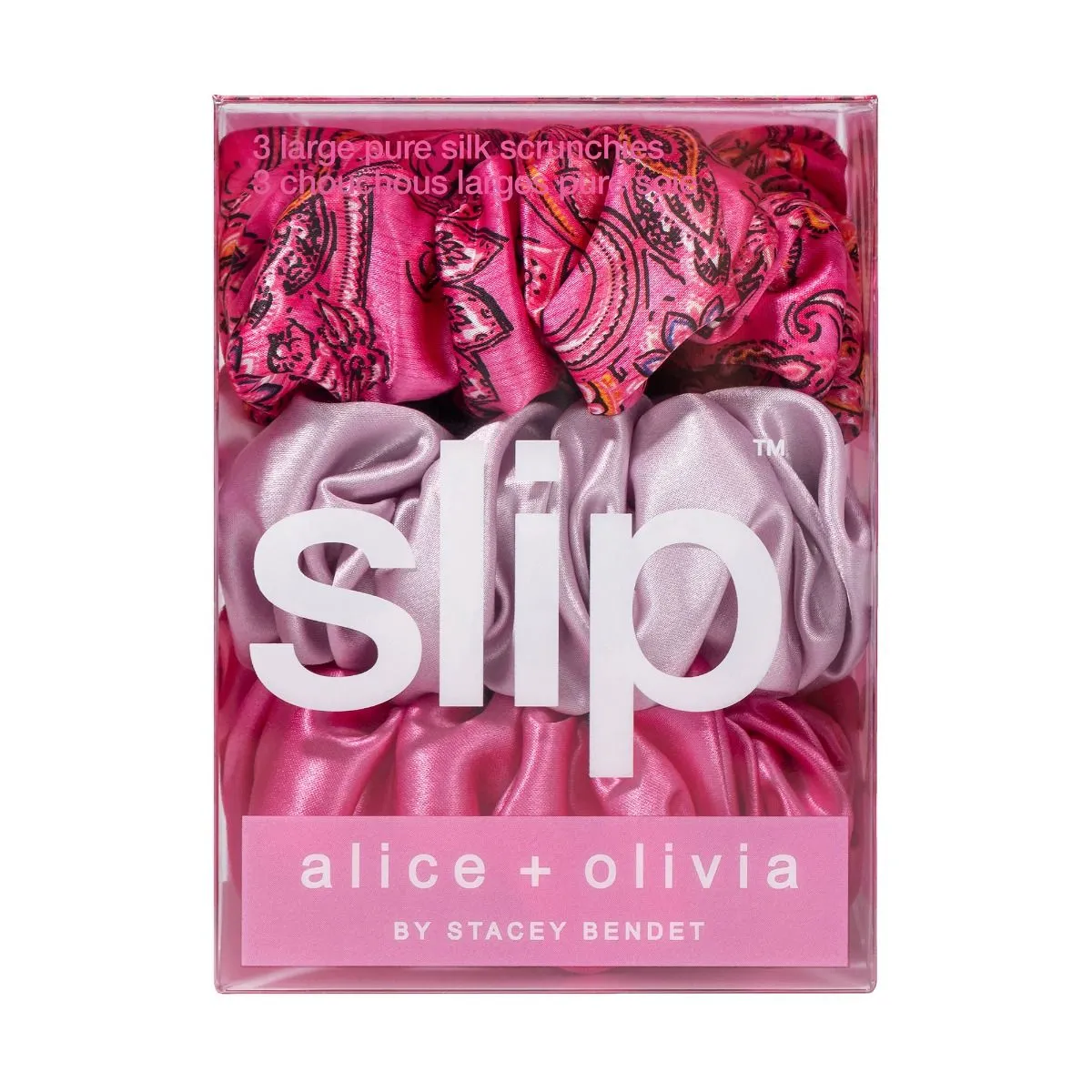 Pure Silk 3-Pack Hair Ties