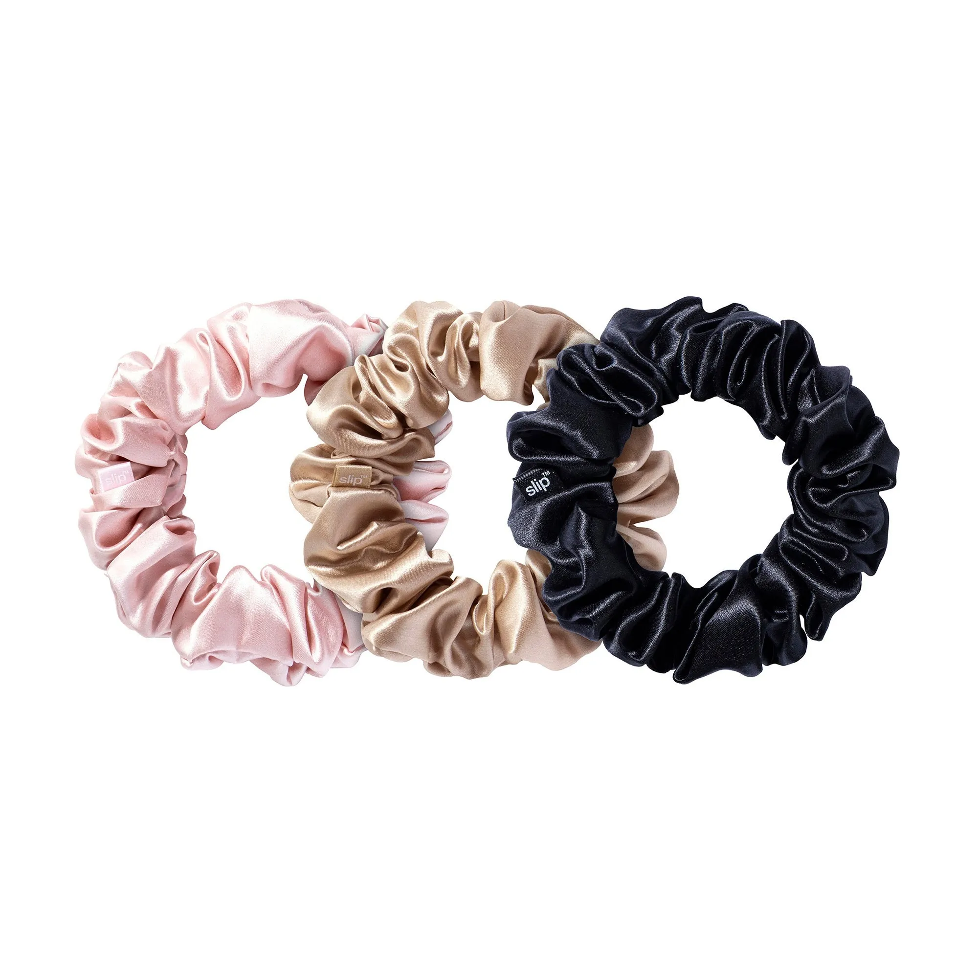 Pure Silk 3-Pack Hair Ties