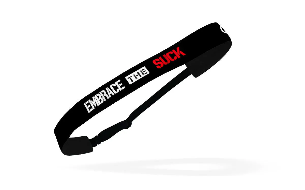 RAVEbandz Adjustable Headband (Embrace The Suck)