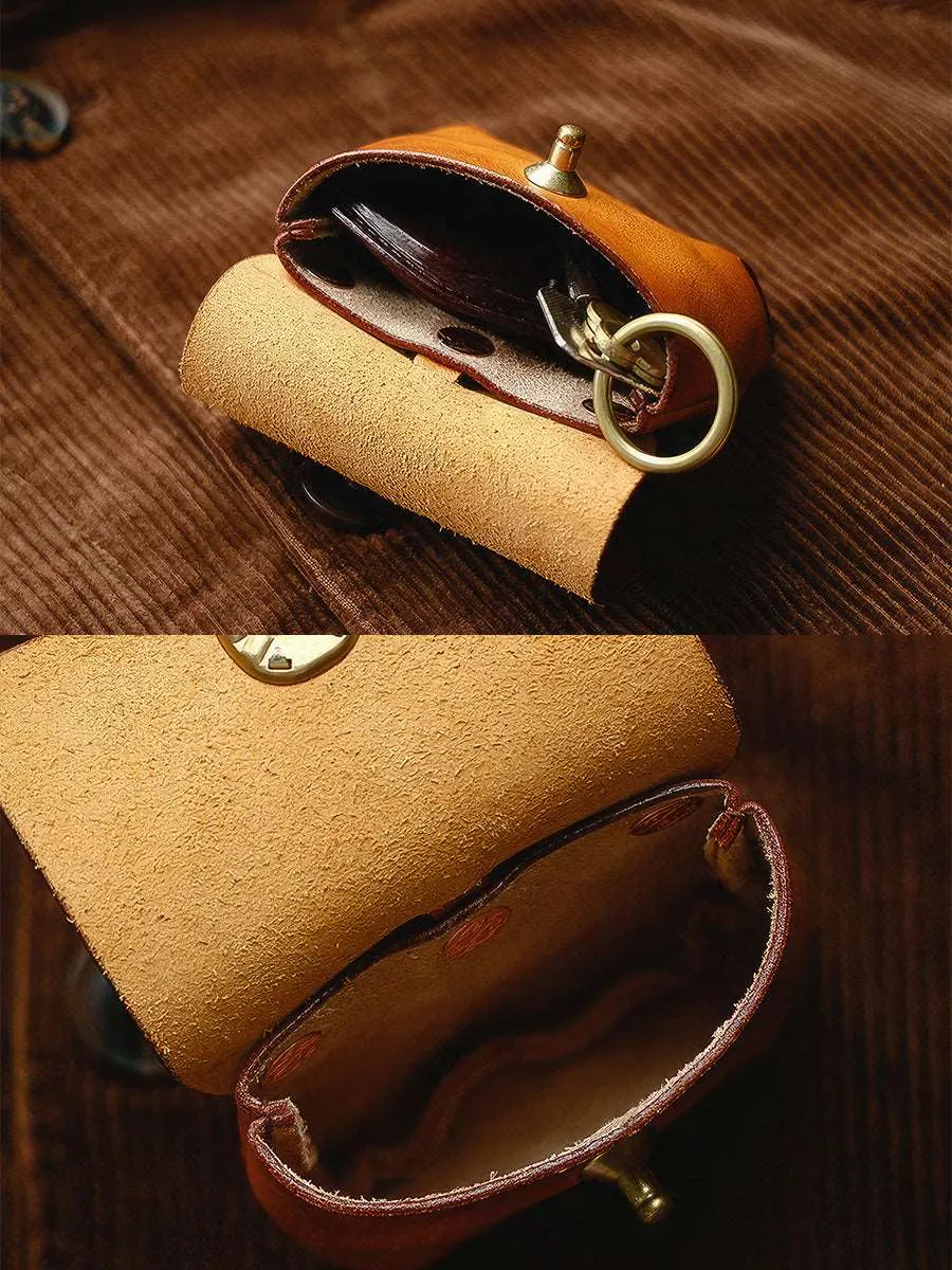 Retro Handmade Genuine Leather Pouch