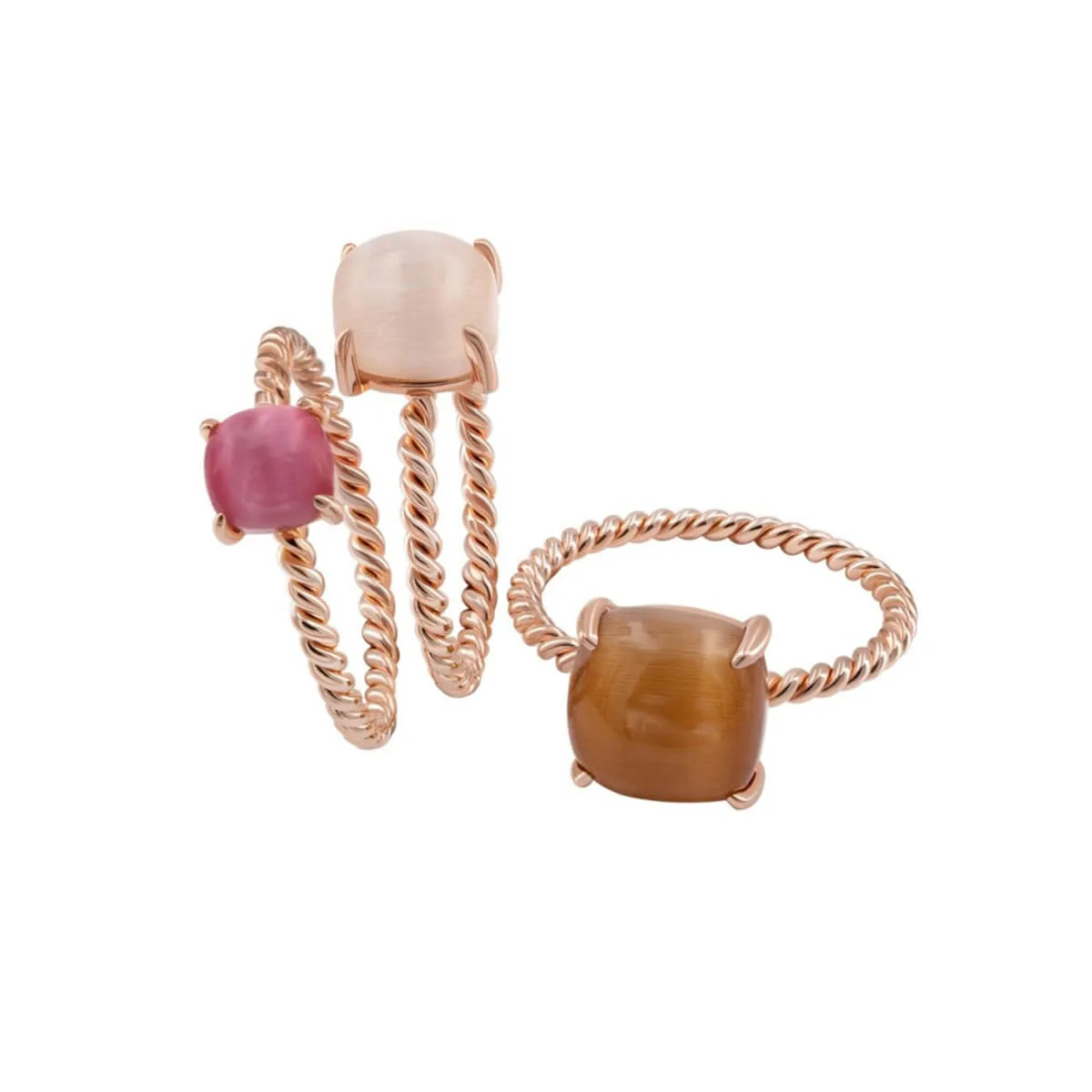 Ring Set VIE OCEANE Rose RO