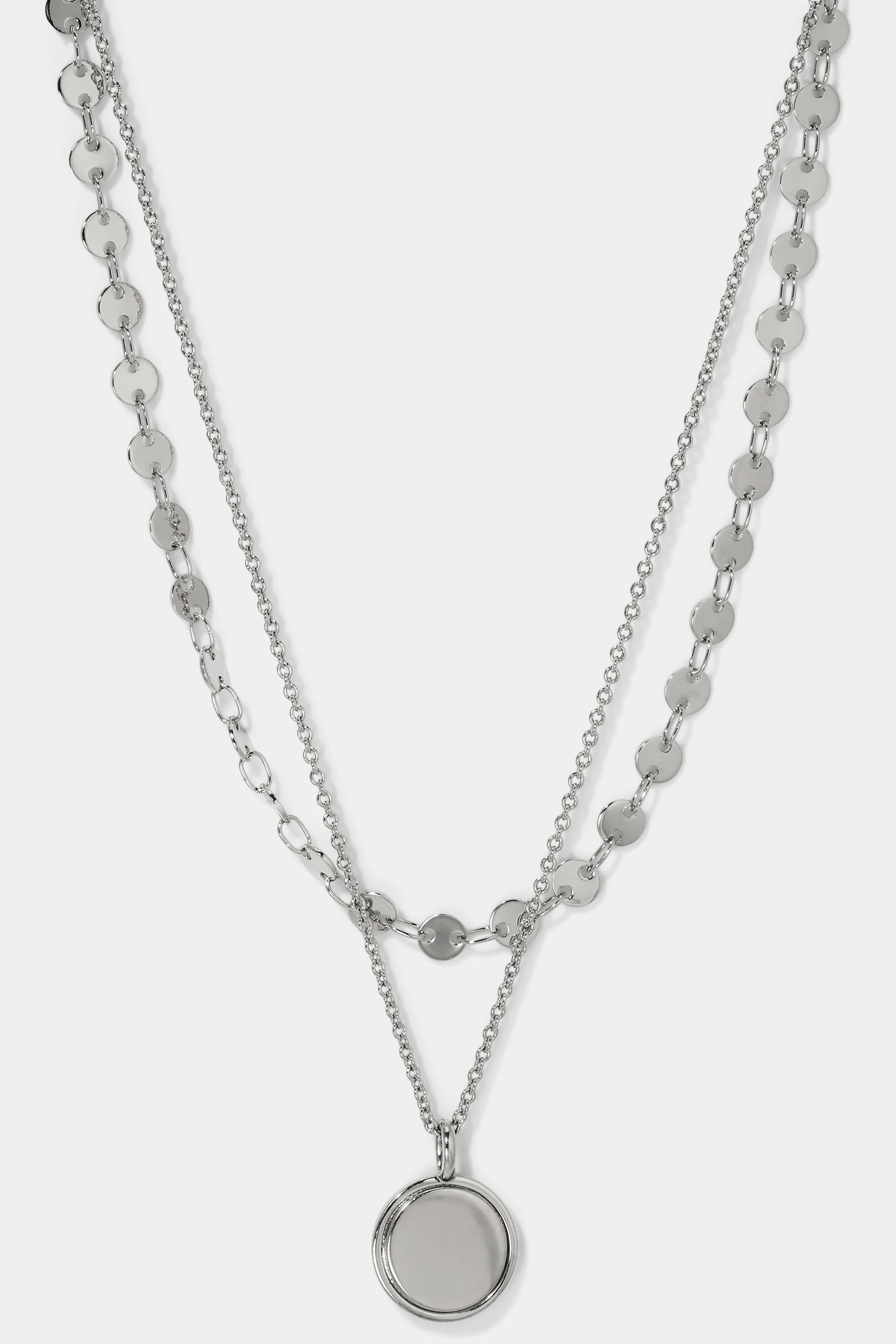 ROSALIA  LAYERED COIN NECKLACE