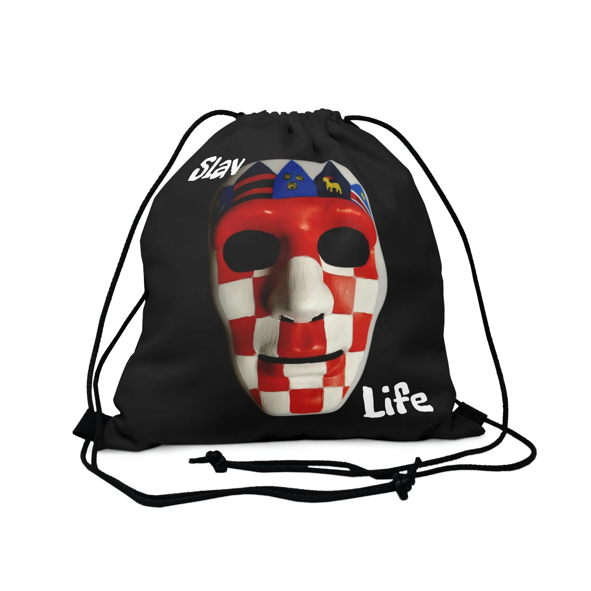 Slav Life Outdoor Drawstring Bag