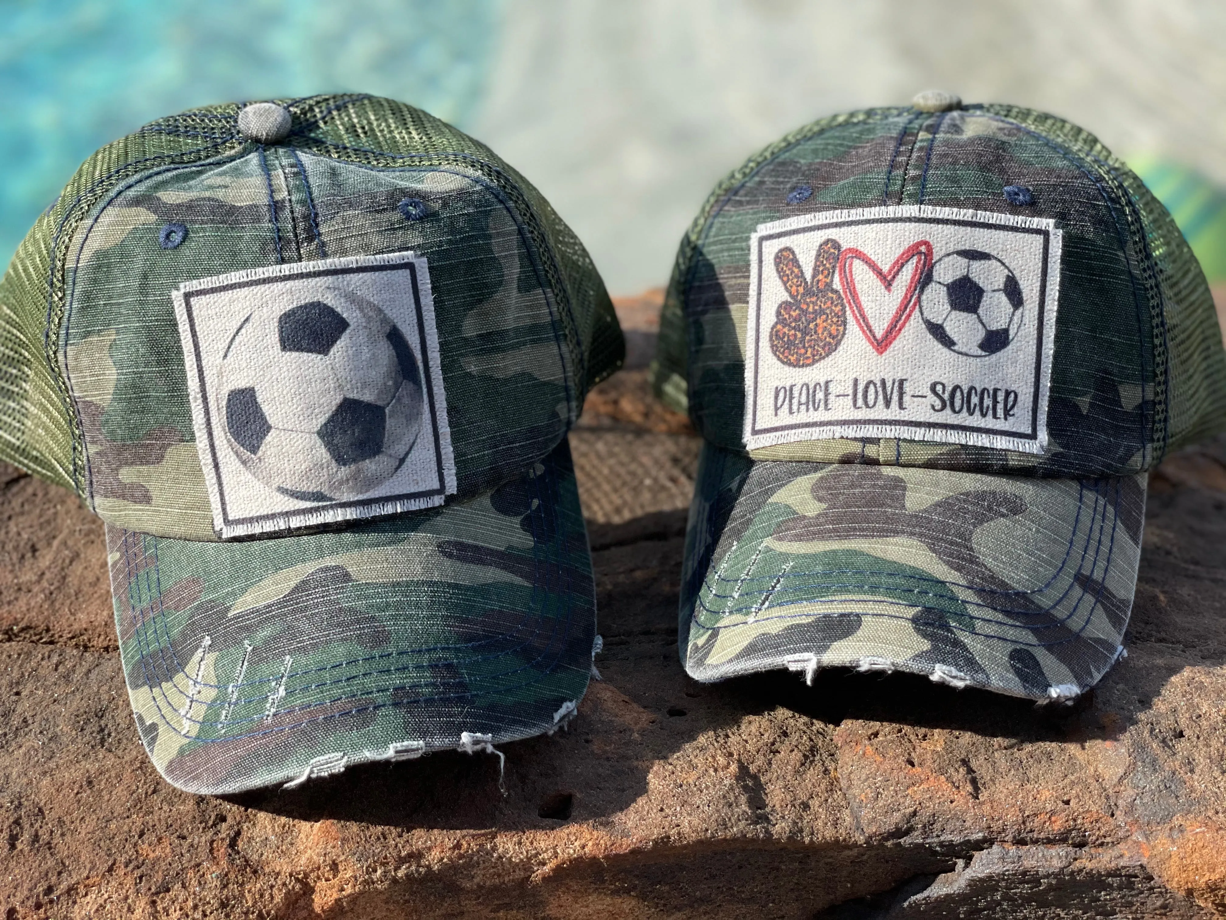 Soccer Ball Caps (Various Styles)