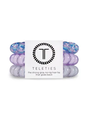 TELETIES HAIR TIE LARGE ORCHID OASIS