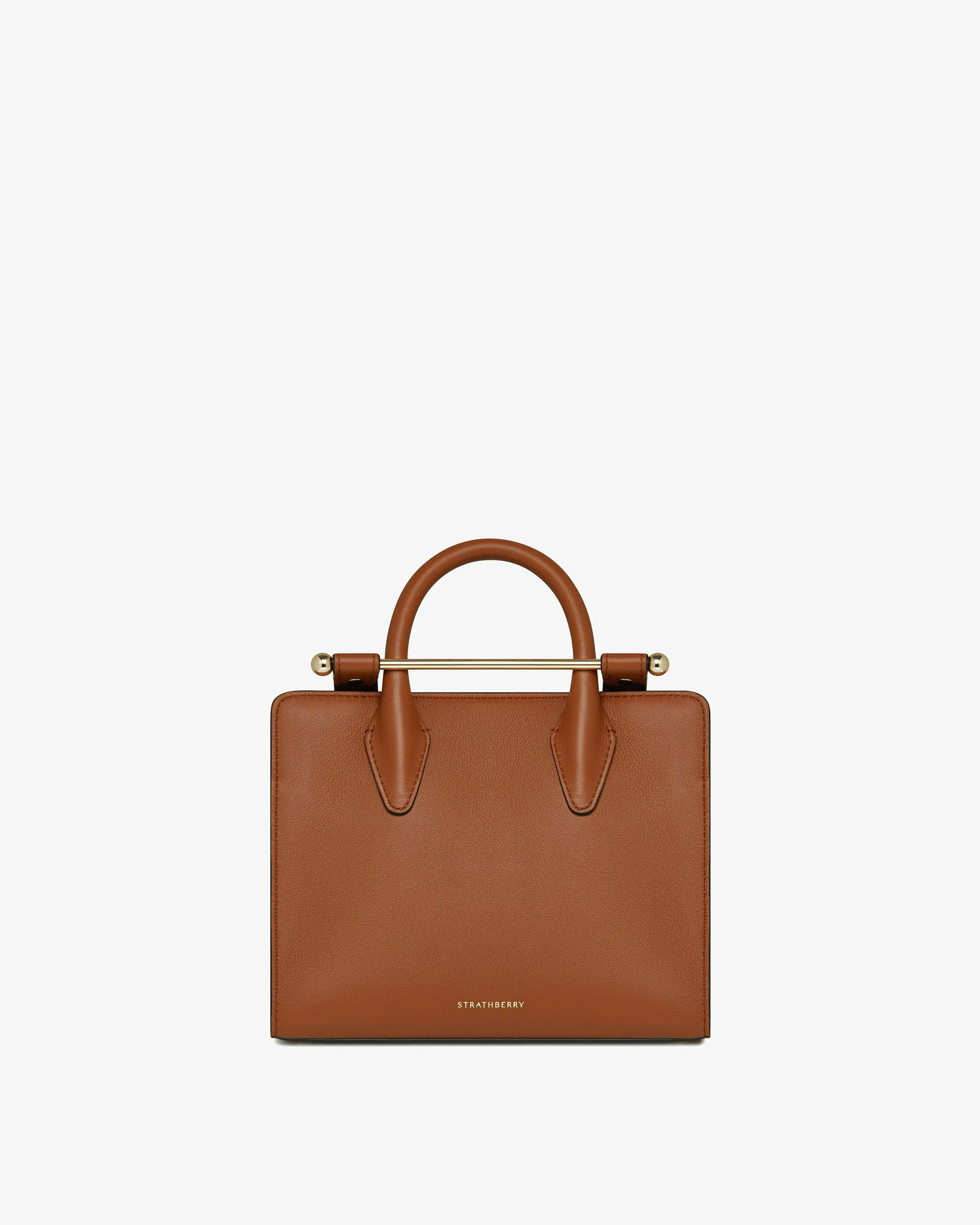 The Strathberry Mini Tote - Chestnut