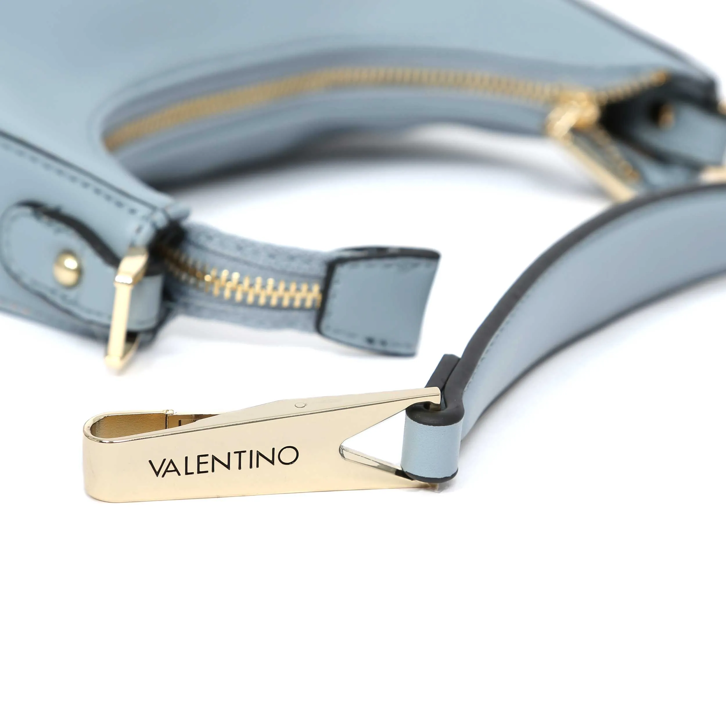 Valentino Bags Goulash Ladies Shoulder Bag in Blue Polvere