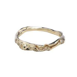 Wave Stackable Ring two