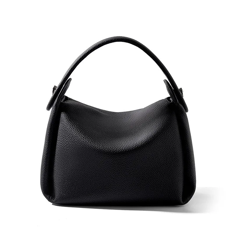 Women Minimalism Fashion Soft Cowhide Purse